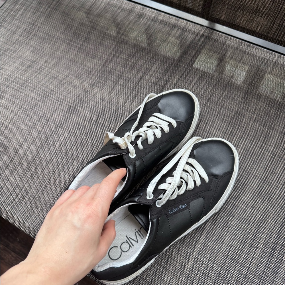 Calvin Klein Black and White Sneakers